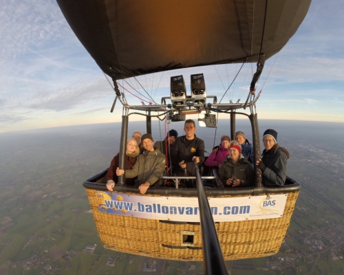 Ballonvaart vanaf Veenendaal naar Nijkerk